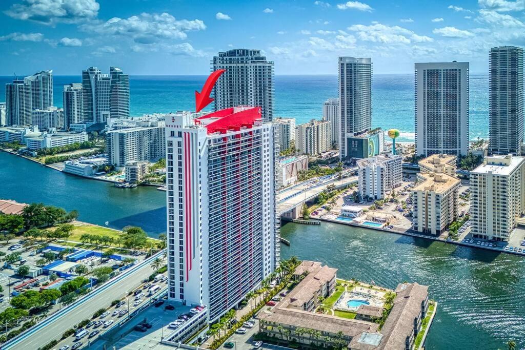 High-Floor Oceanview Apartment Hallandale Beach Exterior foto